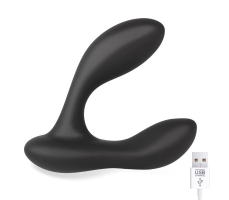 Brett Masajeador Prostático Control Remoto USB Silicona Líquida