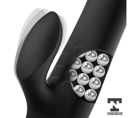 Squidy Vibrador Función de Movimiento Up and Down y Bolas Rotadoras USB Silicona