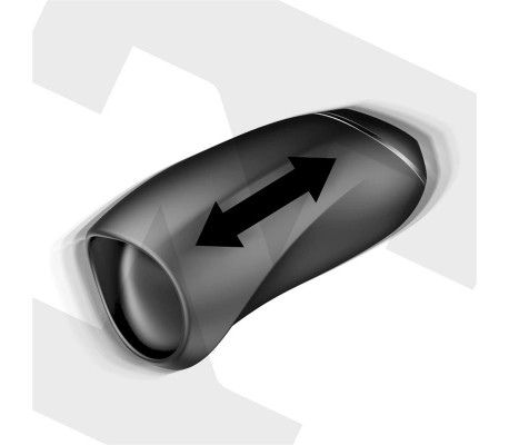Evony Masturbador Masculino Sexo Oral Succión y Vibración 2 Motores USB Silicona