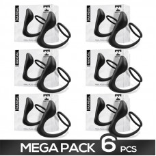 Pack de 6 Randal Plug Anal con Anillo para el Pene