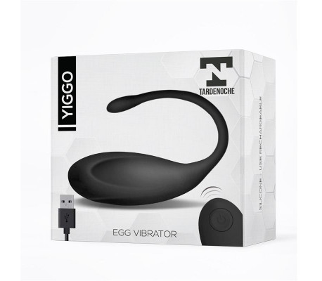 Yiggo Huevo Vibrador con Control Remoto USB