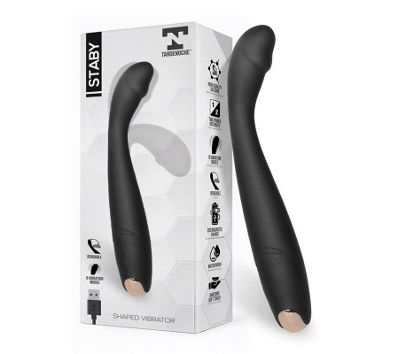 Staby Vibrador Silicona Flexible-Bendable