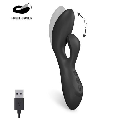 Mabo Vibrador Punto G Movimiento Finger Silicona Unibody