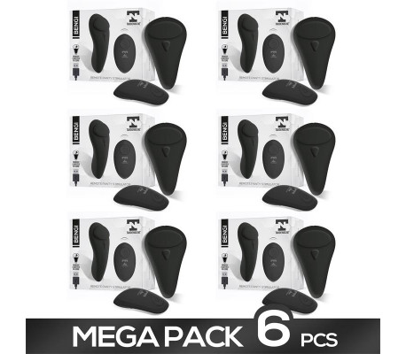 Pack de 6 Bengi Estimulador de Braguita con Control Remoto