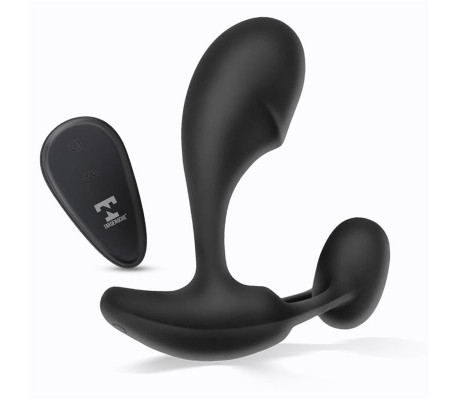 Aquen Estimulador Prostático y Perineo Control Remoto Silicona Líquida USB Magnético