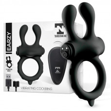 Earzy Anillo Vibrador con Control Remoto USB Magnético Silicona