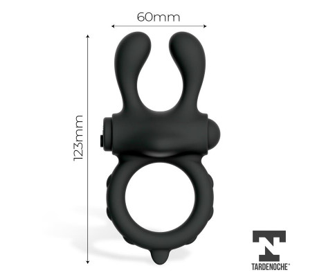 Earzy Anillo Vibrador con Control Remoto USB Magnético Silicona