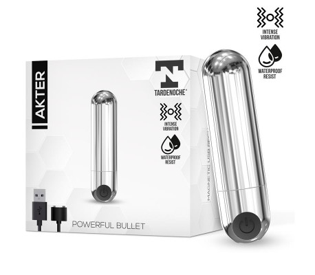 Akter Bala Vibradora Súper Potente USB Magnético