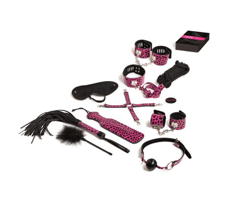 Master & Slave Juego Bondage Magenta