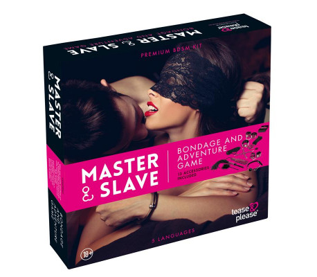 Master & Slave Juego Bondage Magenta