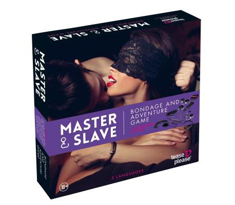 Master & Slave Juego Bondage Púrpura