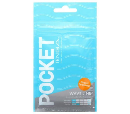 Masturbador Pocket Wave Line
