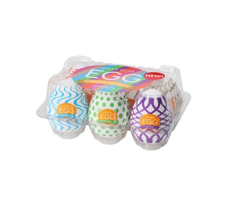 Pack de 6 Huevos Tenga Egg Wonder Package
