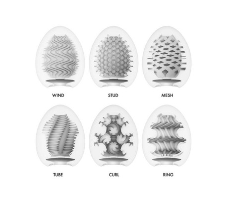 Pack de 6 Huevos Tenga Egg Wonder Package