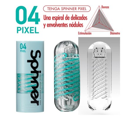 Masturbador Masculino Spinner 04 Pixel