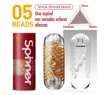Masturbador Masculino Sprinner 05 Beads