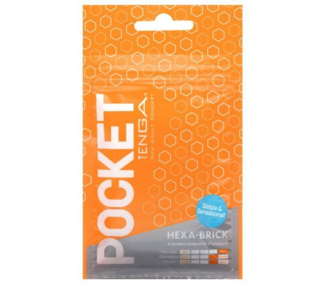 Masturbador Pocket Hexa-Brick