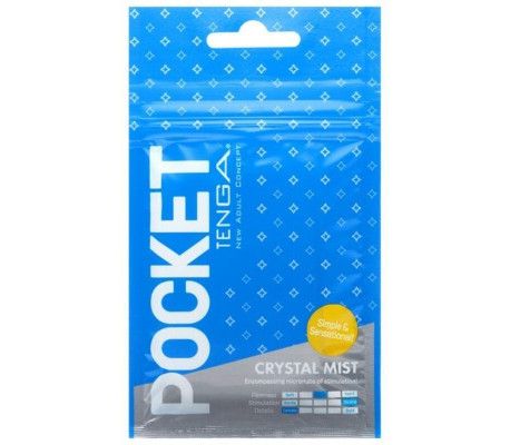 Masturbador Pocket Crystal Mist