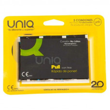 Preservativos con Tiras Pull Condoms Sin Látex 3 pcs