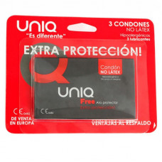 Preservativos Free Condoms sin Latex 3 Unidades