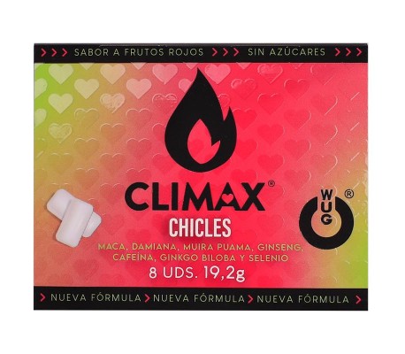 Chicle Climax Gum 8 Uds