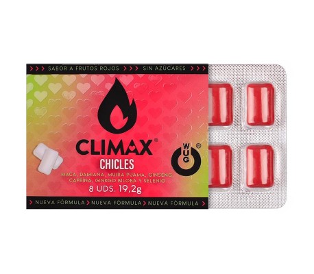 Chicle Climax Gum 8 Uds