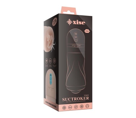 Masturbador con Vibración y Efecto Succión Suctroker V2.0 I