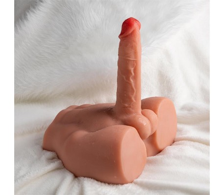 Peel Masturbador con Dildo y Ano Ass con Vibración y Thrusting
