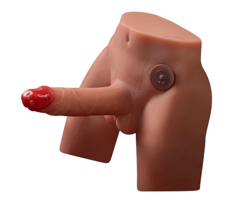 Jason Masturbador con Dildo y Ano con Vibración y Thrusting