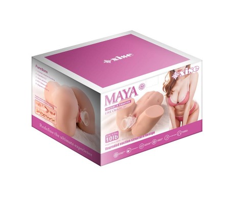 Masturbador Torso Maya con Vibración y Sucking 4.5 kg