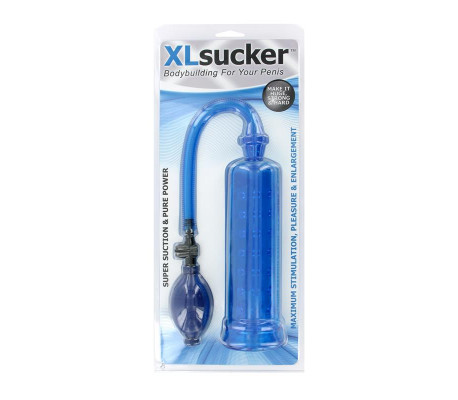 Xlsucker Bomba de Succión para Pene Azul